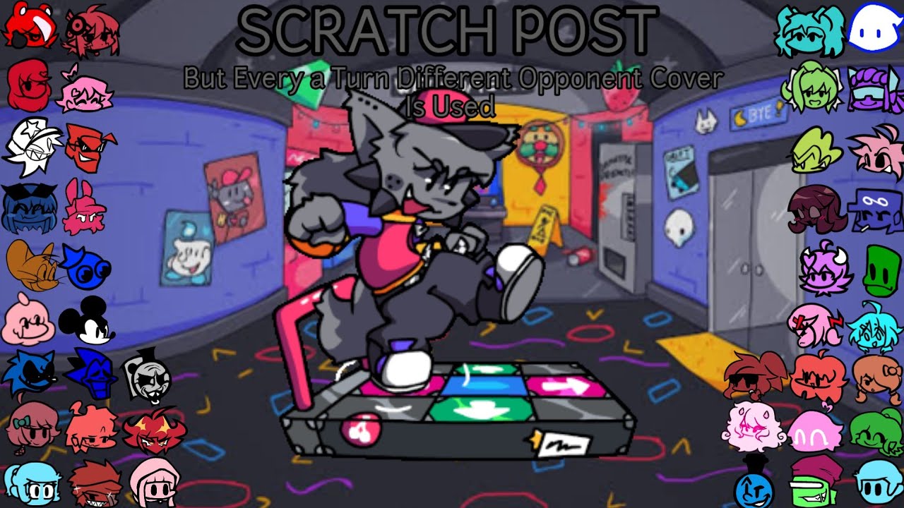 SCRATCH POST But Every a Turn Different Opponent Cover Is Used (Kapi Arcade Showdown)