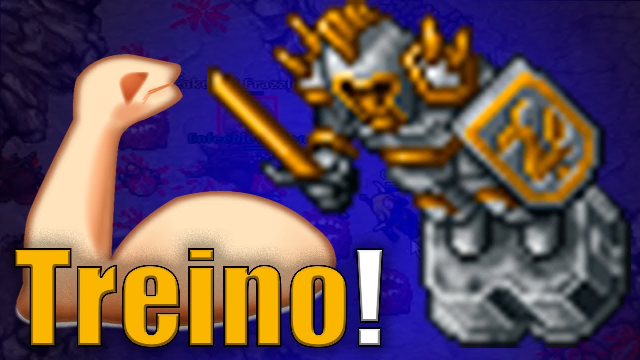 Como Treinar da Skill 10 a 100 no Tibia!