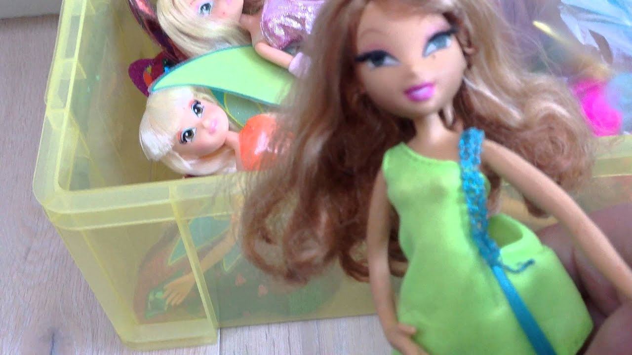 My winx club doll collection