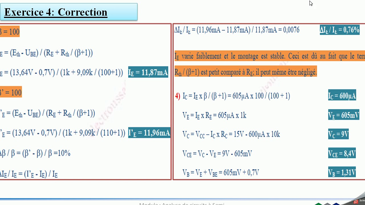 03-Ex corr polarisation H