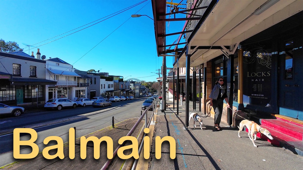 Balmain NSW Walking Tour | Discover Sydney’s Historic Peninsula in Stunning 4K!