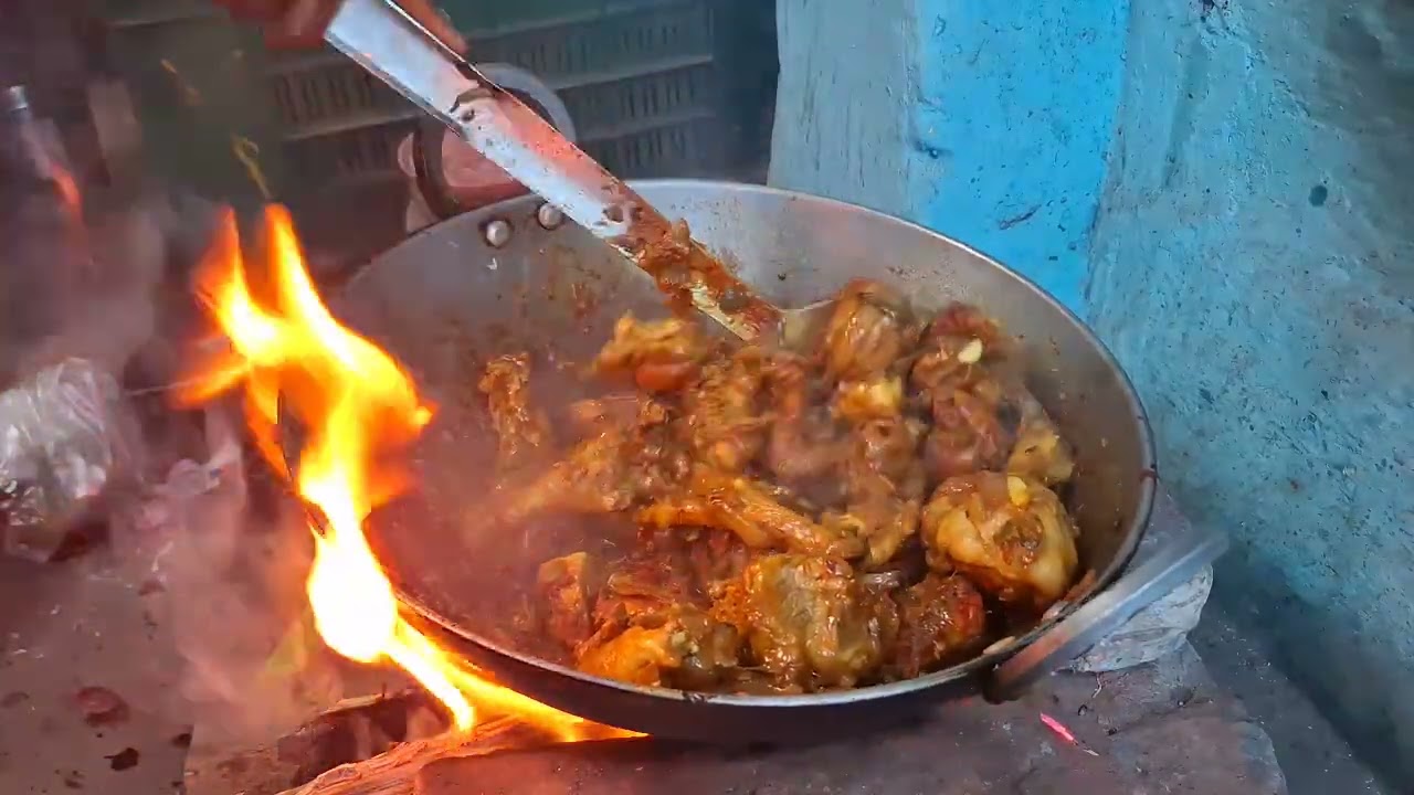 Welcome  to back my chainal aj hum chikan bna rhe hai lakar ki ag me desi style me aj khane me mja