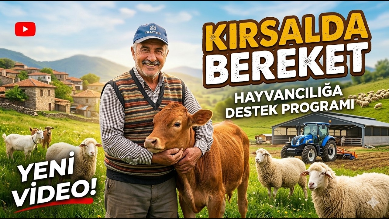HAYVANCILIĞA DESTEK PROGRAMI BAŞVURU ŞARTLARI VE KIRSALDA BEREKET REHBERİ