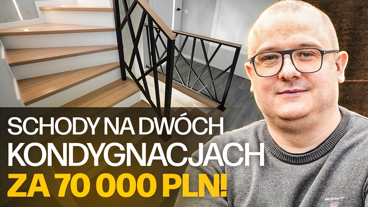 Bardzo nietypowe schody drewniane w Katowicach! | Sob-Drew