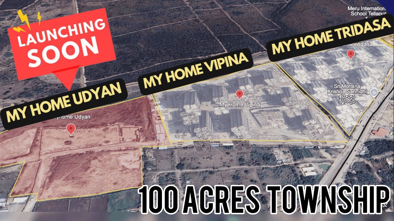 My Home Udyan Tellapur | Upcoming 2 & 3 BHK Towers in West Hyderabad