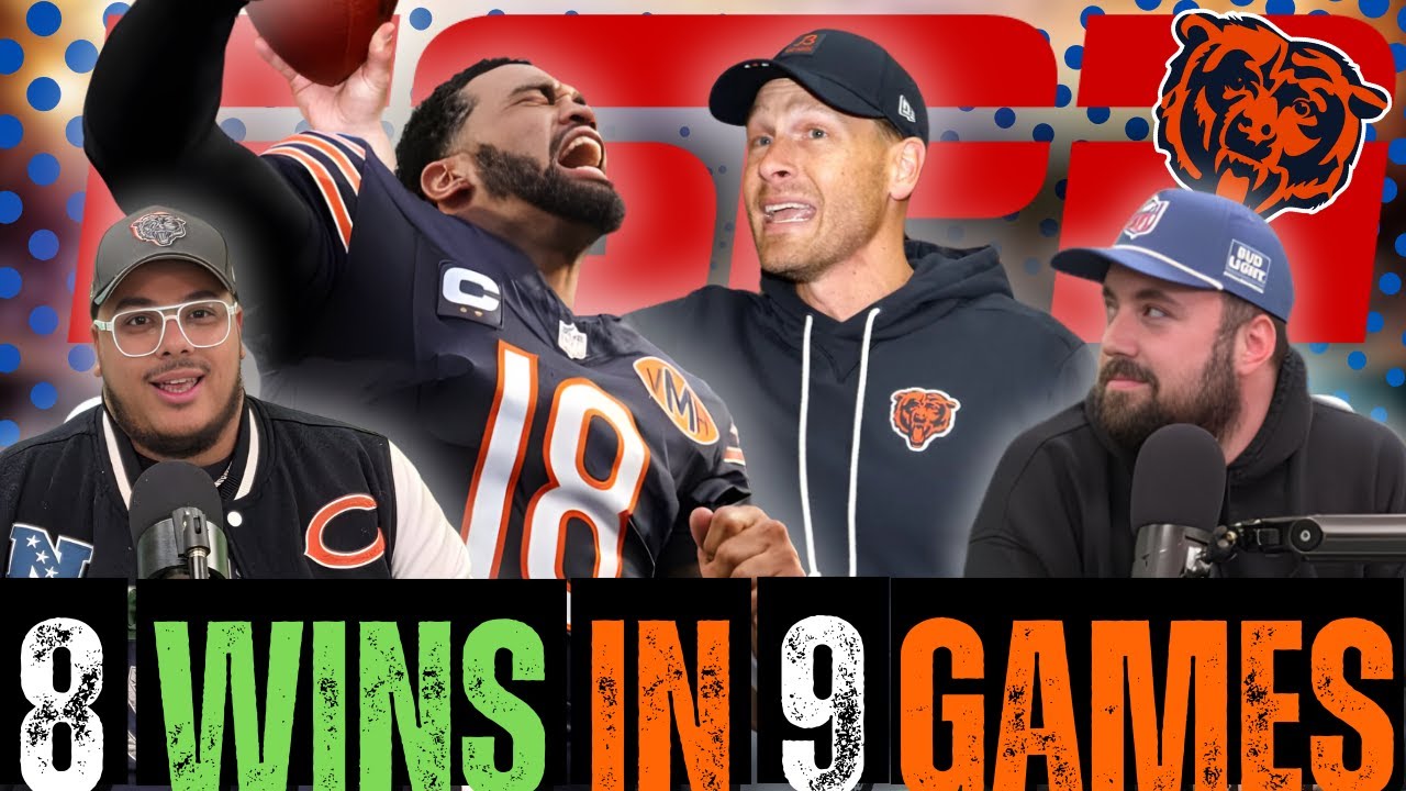 Chicago Bears Are Officially DANGEROUS After 8th Win in 9 Games! | Bears vs Steelers Breakdown