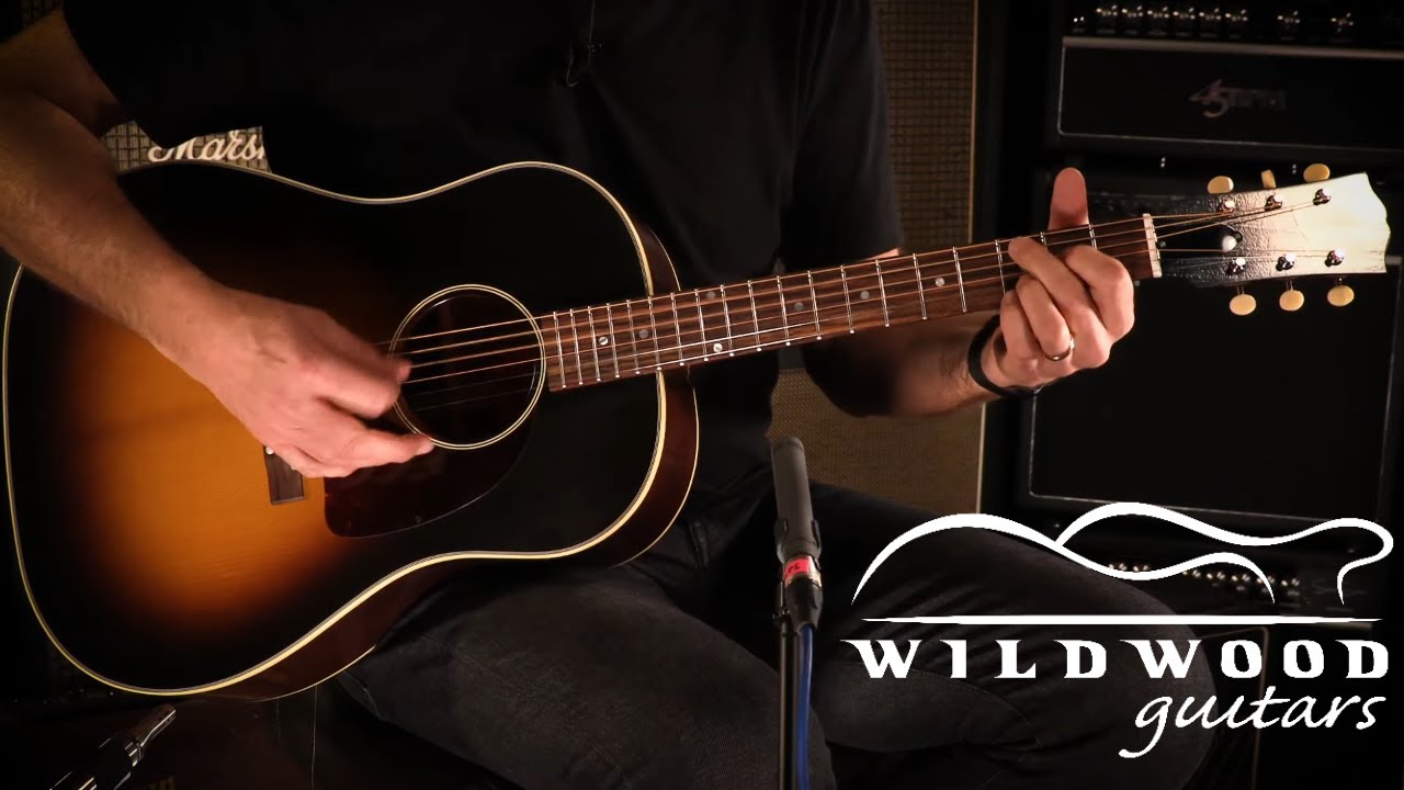 Gibson Custom Shop 1942 Banner J-45 • Обзор гитар Wildwood