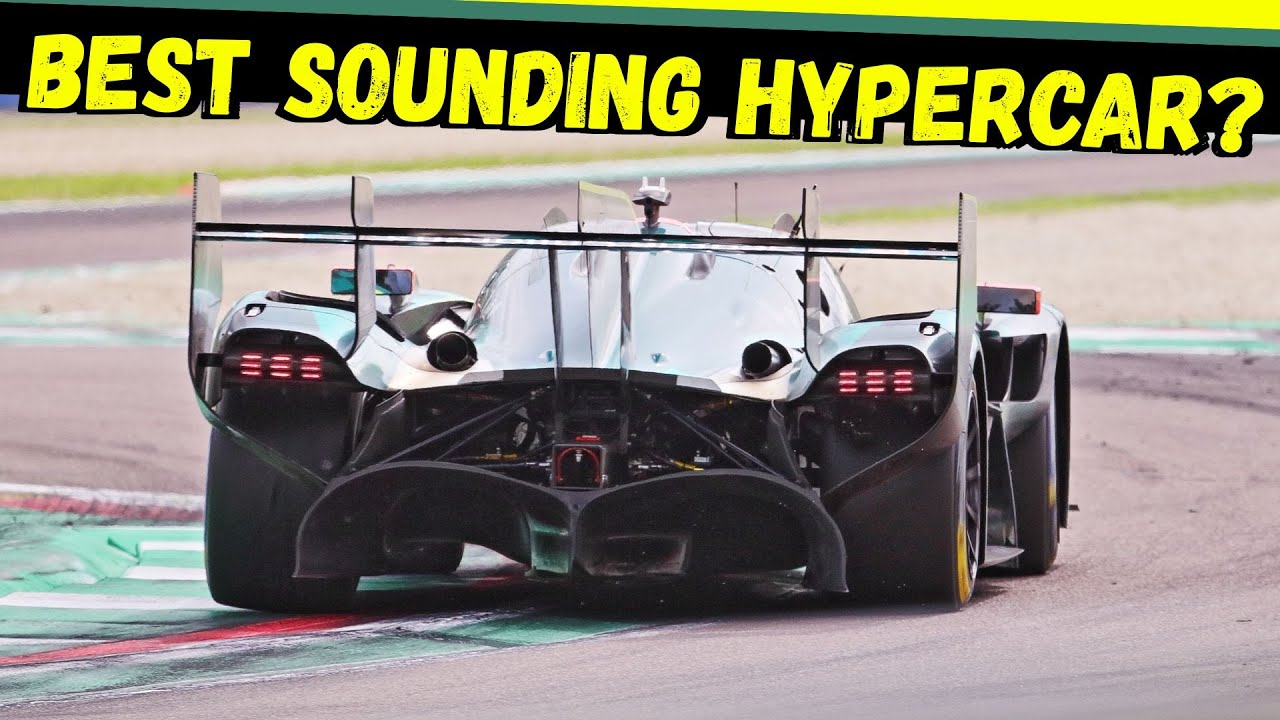 Is the Aston Martin Valkyrie AMR-LMH the Best-Sounding Hypercar? Cosworth 6.5-Litre V12 N/A Engine 🔊