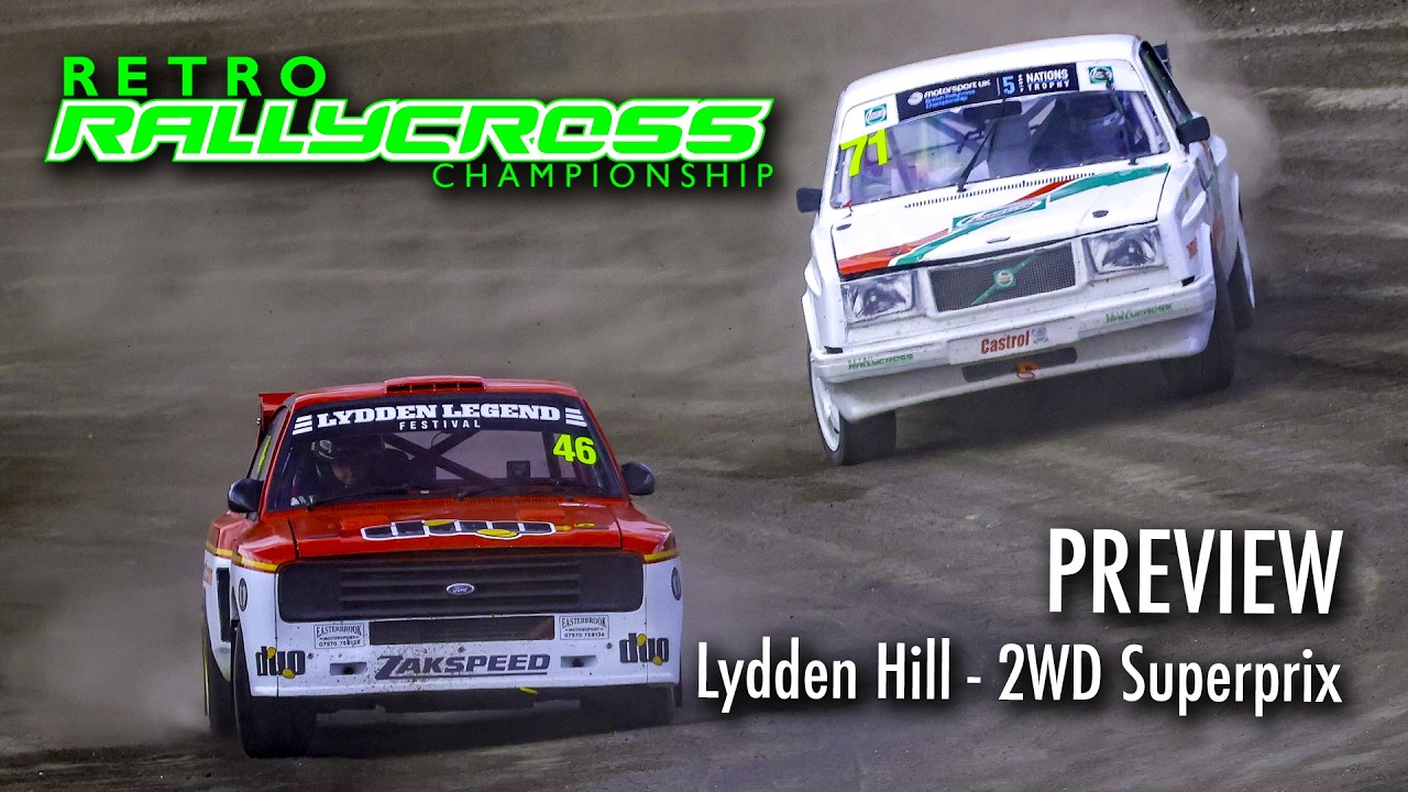 Retro Rallycross  Preview 2 Wheel Drive Superprix