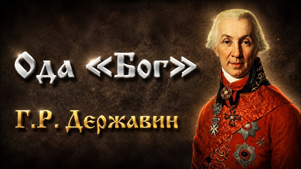 Стих «Бог» | Г.Р. Державин