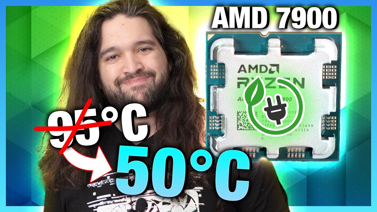 Crazy Good Efficiency: AMD Ryzen 9 7900 CPU Benchmarks & Thermals