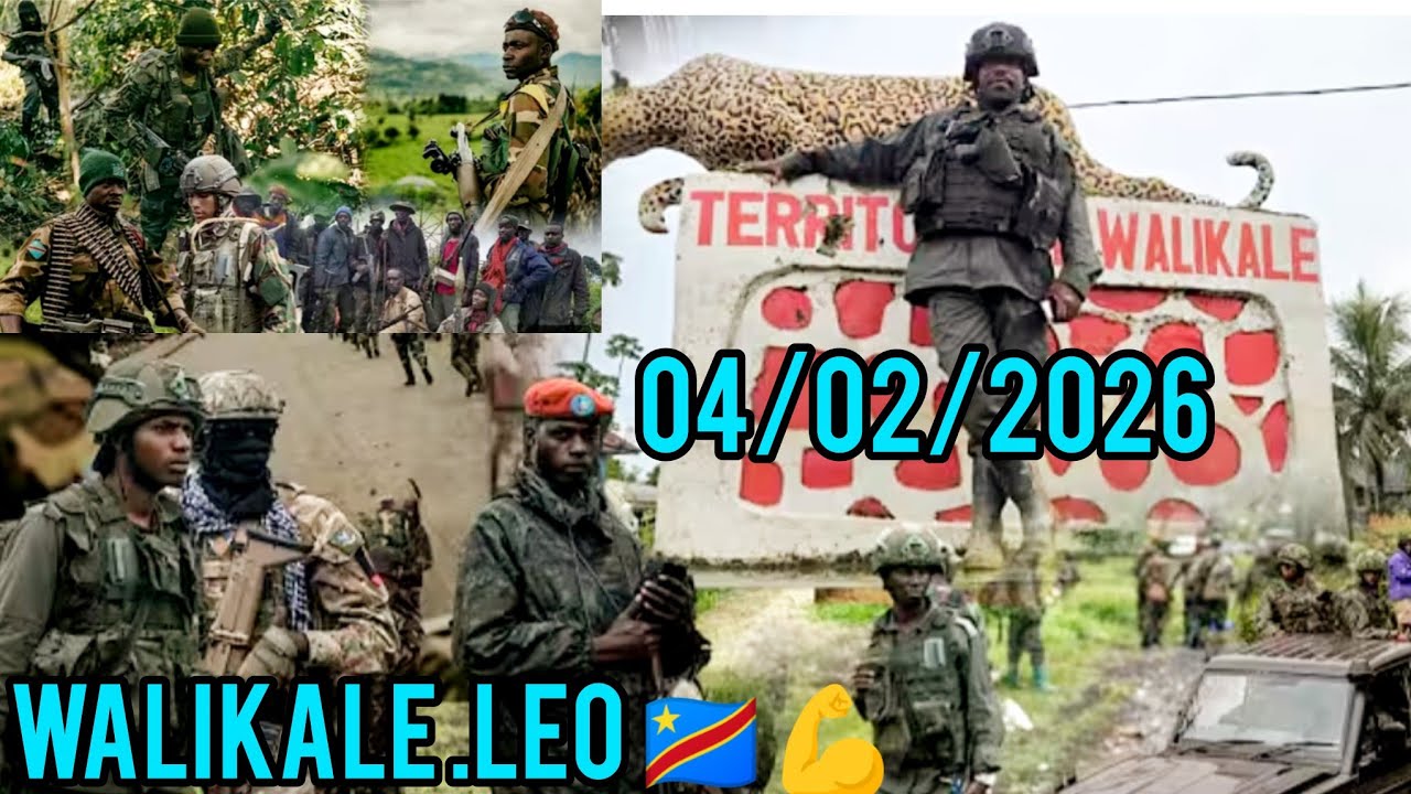 04/02/2026 WALIKALE/ KALEMI / MAMBO SIO MAZURI UVIRA WAZALENDO WAMEHINGIA Point zero Leo M23 Moto 🇨🇩