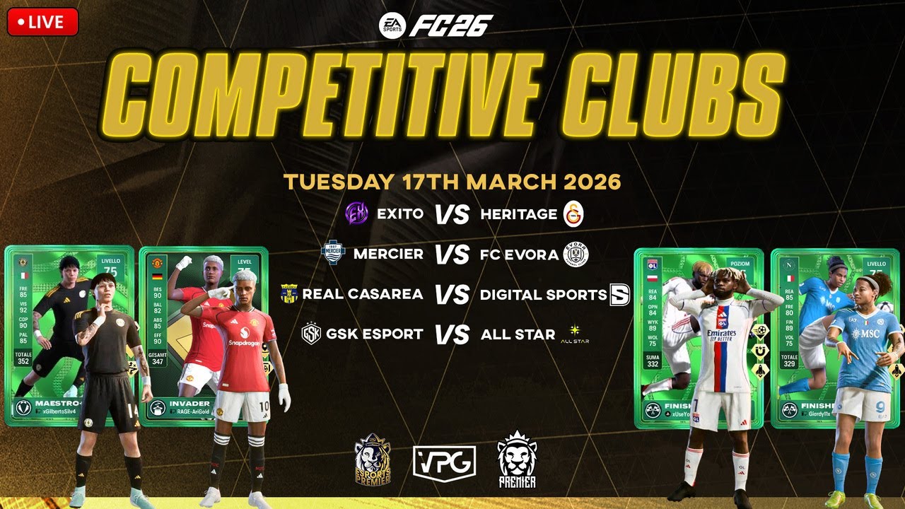 EAFC 26 COMPETITIVE 11V11 | VPG SEASON 17 MD23