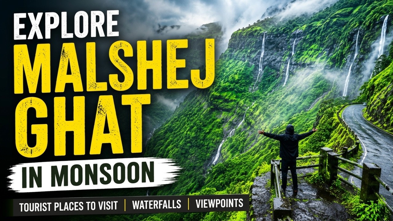 Explore Malshej Ghat in Monsoon - Tourist Places to Visit | Waterfalls | Viewpoints