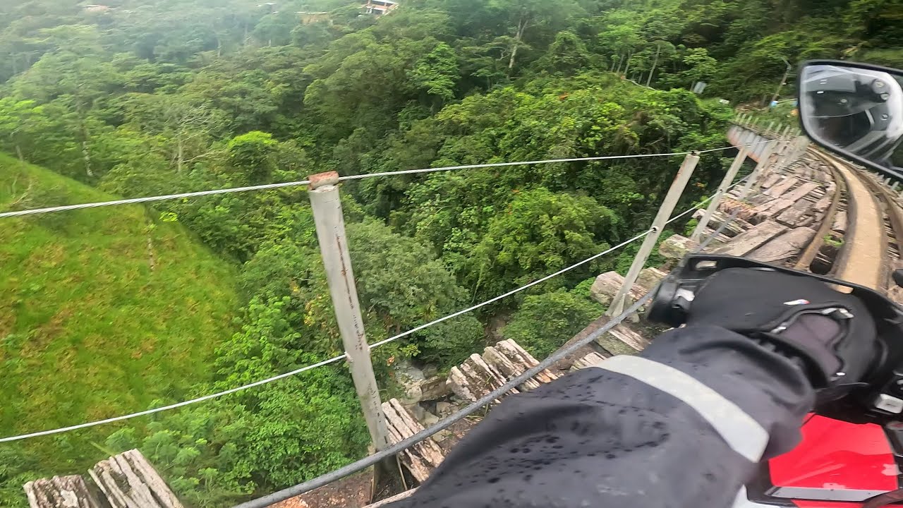 Atravessamos o incrível VIADUCTO AMAGÁ !!!.