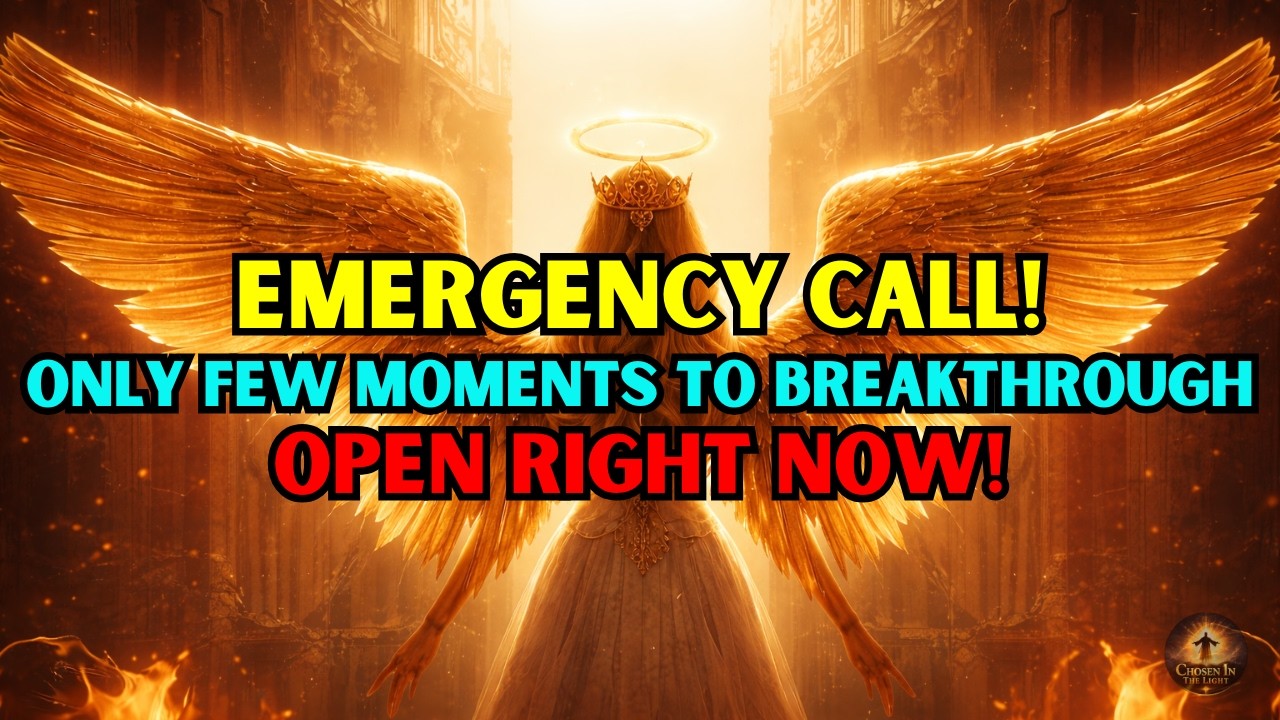 Chosen One: Emergency Call - Only Few Moments To Breakthrough. Open Right Now ⏳⚡