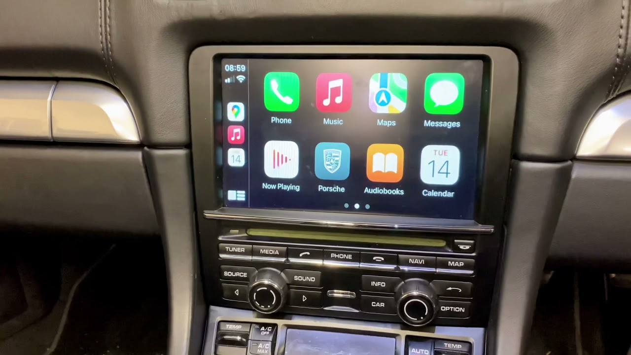 Porsche Boxster 981 CarPlay & Android Auto PCM 3.1
