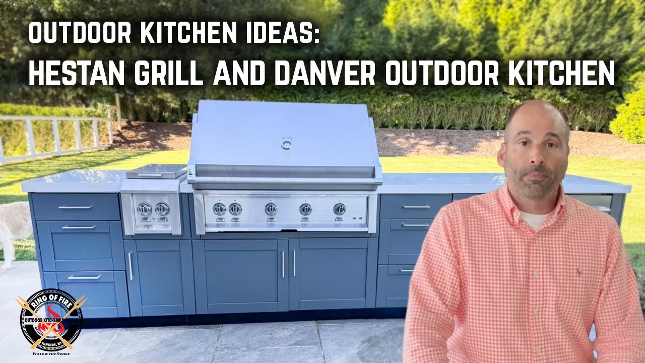 Outdoor Kitchen Ideas: Hestan Grill and Danver Outdoor Kitchen