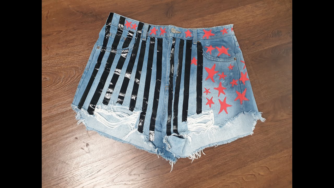How to Make Harley Quinn Shorts: Birds of Prey Tutorial
