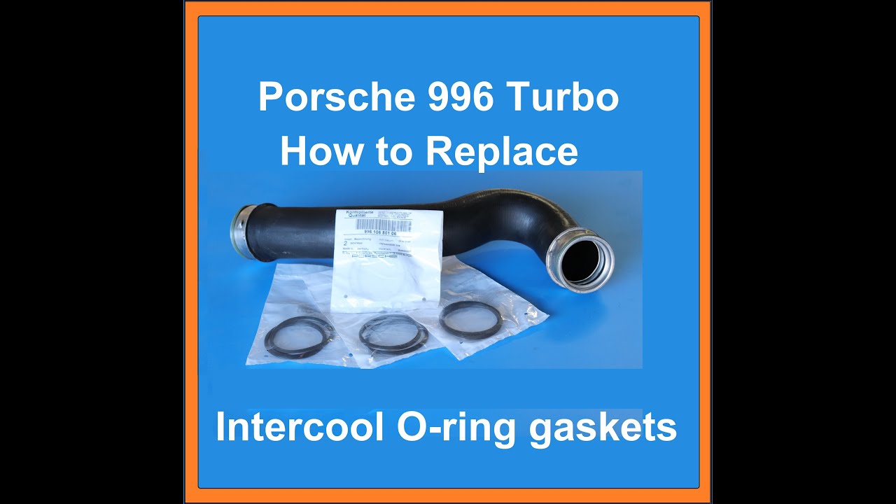Porsche 996tt, How to Change Intercooler O-ring gasket