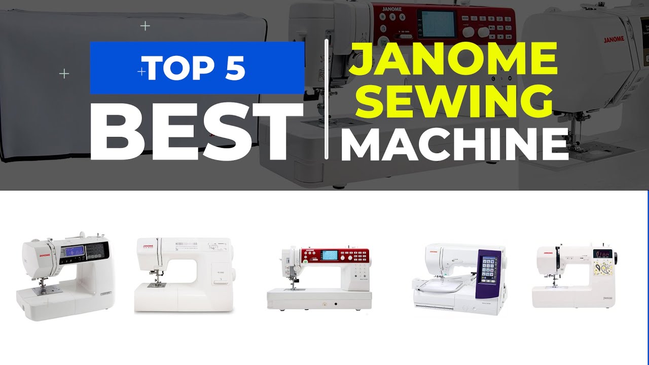 Какие швейные машины JANOME являются лучшими в 2025 году?
