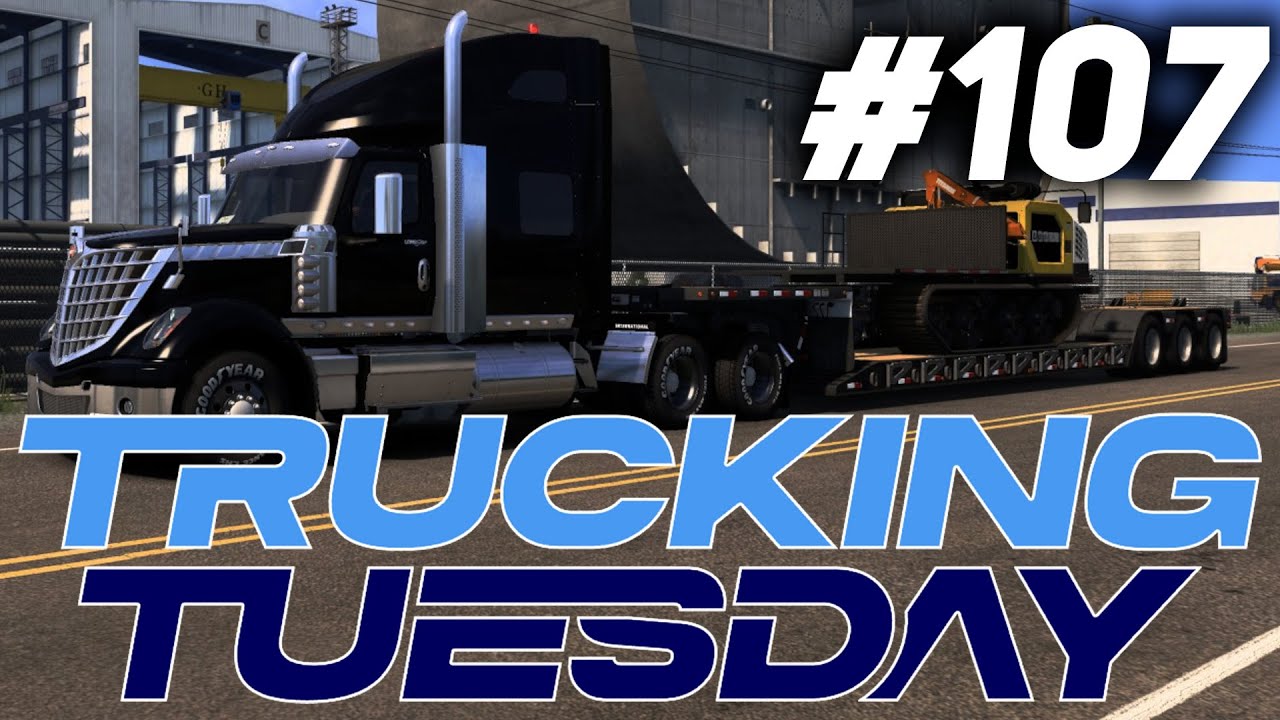 Port Fourchon to Houma and Baton Rouge to Natchitoches - Trucking Tuesday #107 [ATS] [PC]