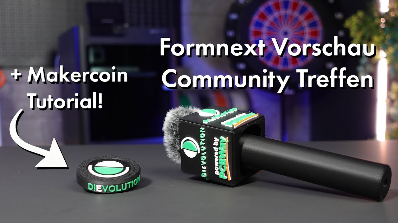 Formnext Vorschau, Communitytreffen, Maker Coin Tutorial