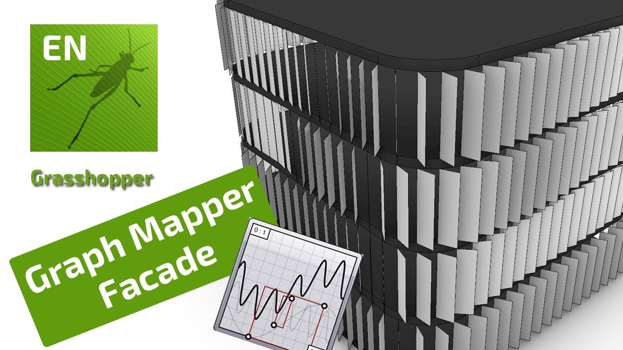 Учебное пособие по Grasshopper: панели фасада Graph Mapper