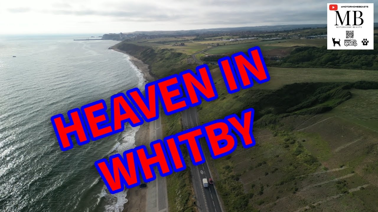 STUNNING CAMPSITE IN WHITBY,DRONE FOOTAGE #trending #viralvideo #viral #camping 
