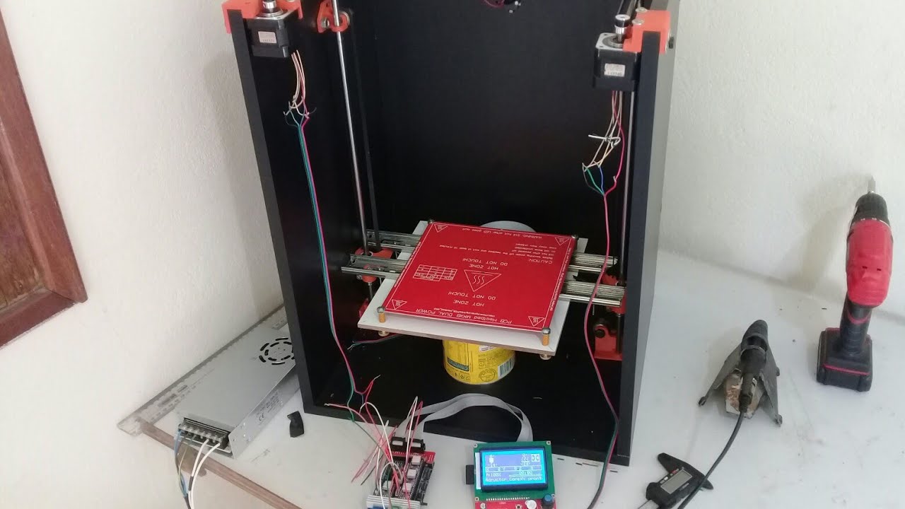 Como eu Fiz Minha Impressora 3D CoreXY Caseira de Baixo Custo - #Parte7 - Teste de movimento!!!