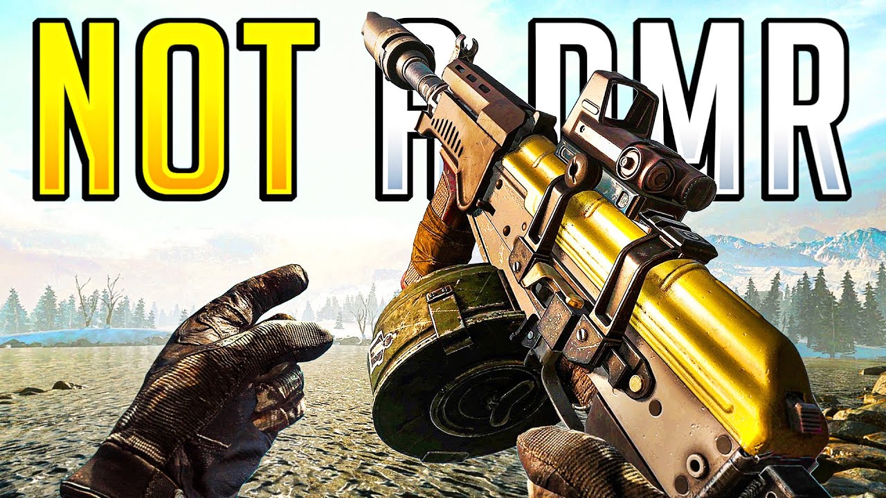 Warzone but it's not a DMR video lol