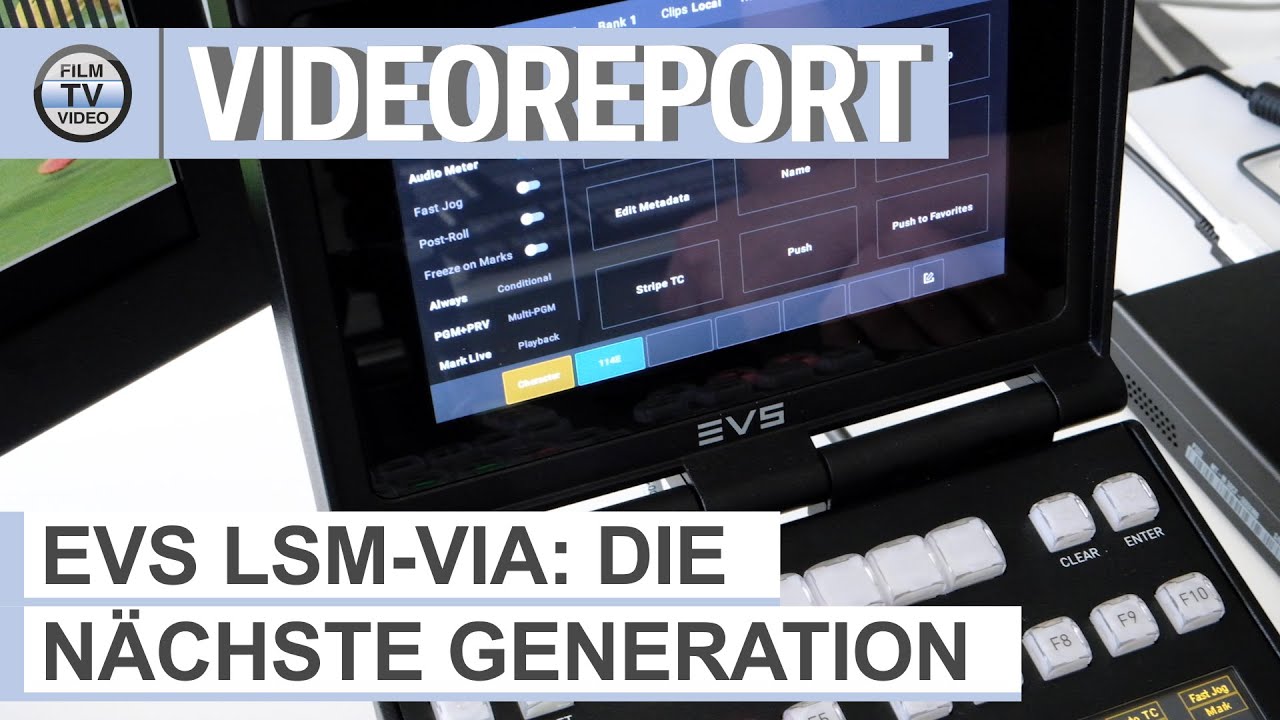 EVS LSM-VIA: neues Remote Panel