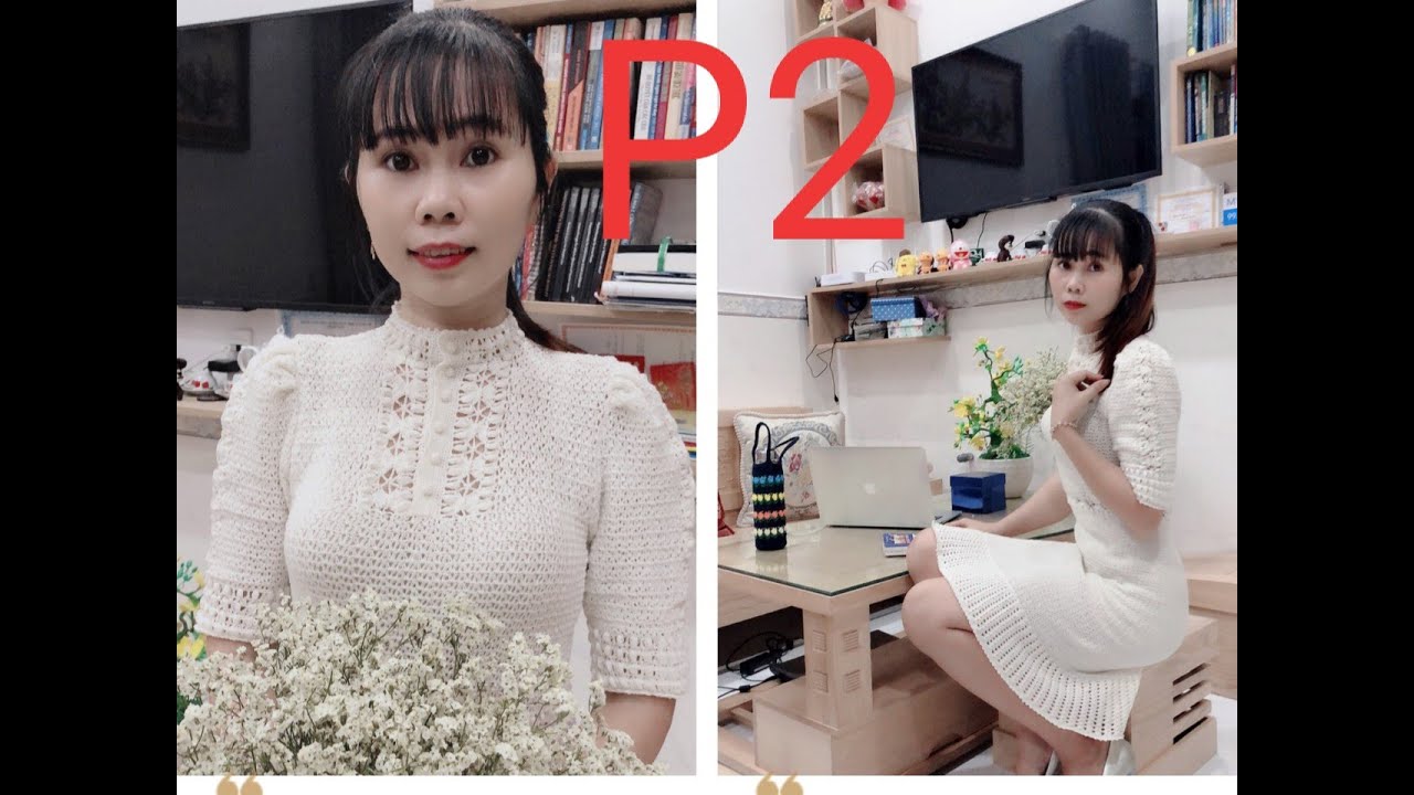 CROCHET WHITE DRESS Móc đầm trắng Thư Ký Kim, Lisa, Lý Thấm P2