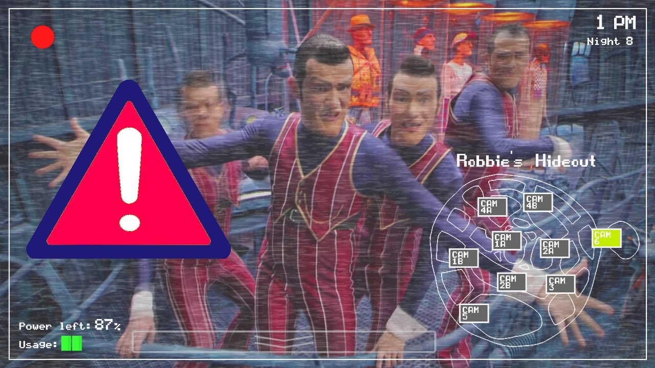 Five Nights at Freddy's but the camera feed is literally just 