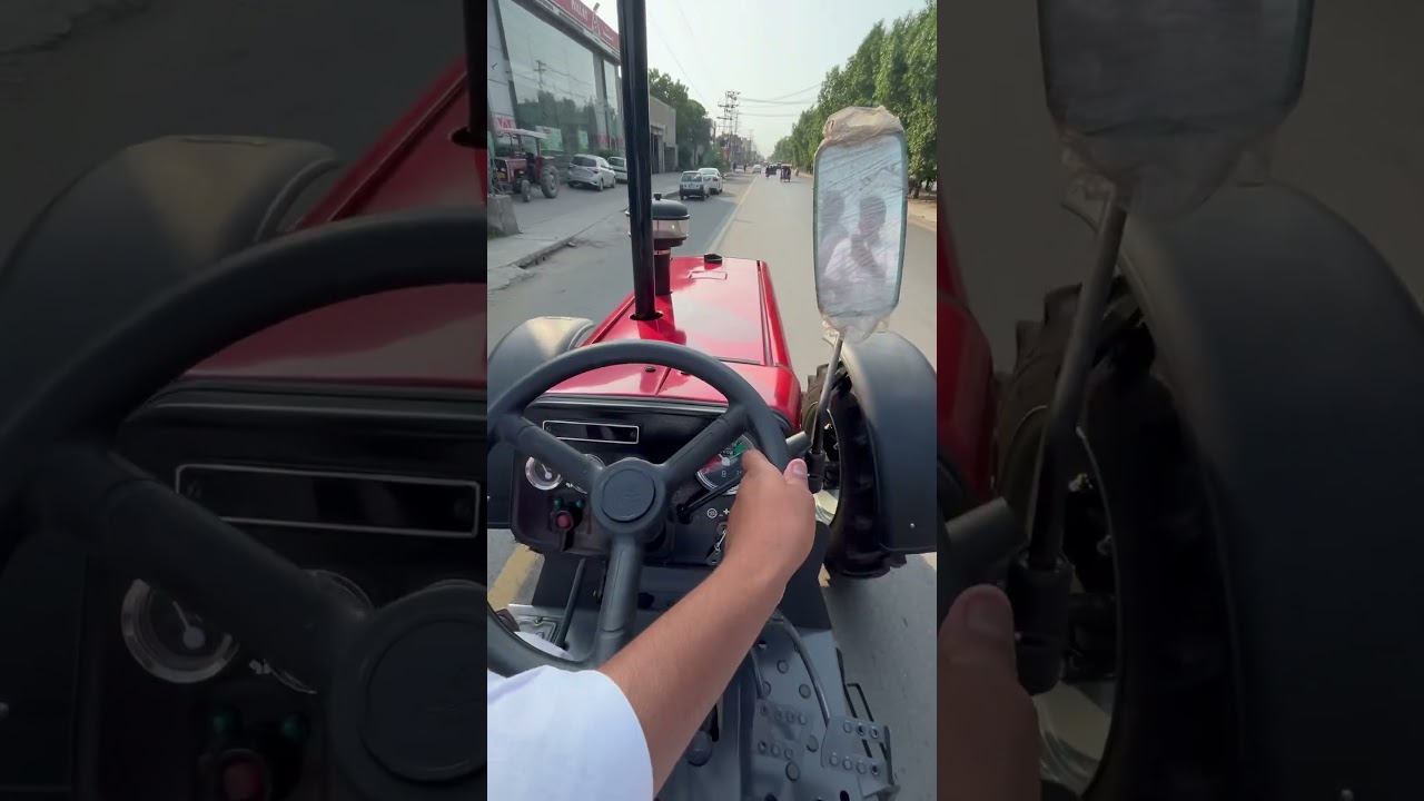 First Test Drive Massey Ferguson 385-4WD | Tractor Power ⚡#Massey385 -4WD #tractorpower#tractorlife