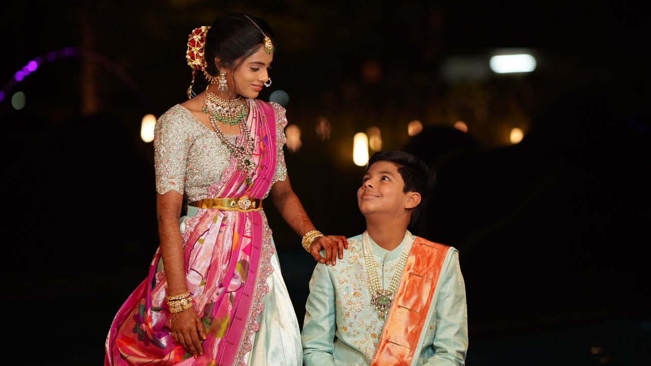 Reesha Half Saree & Riaan Dhoti Main Event