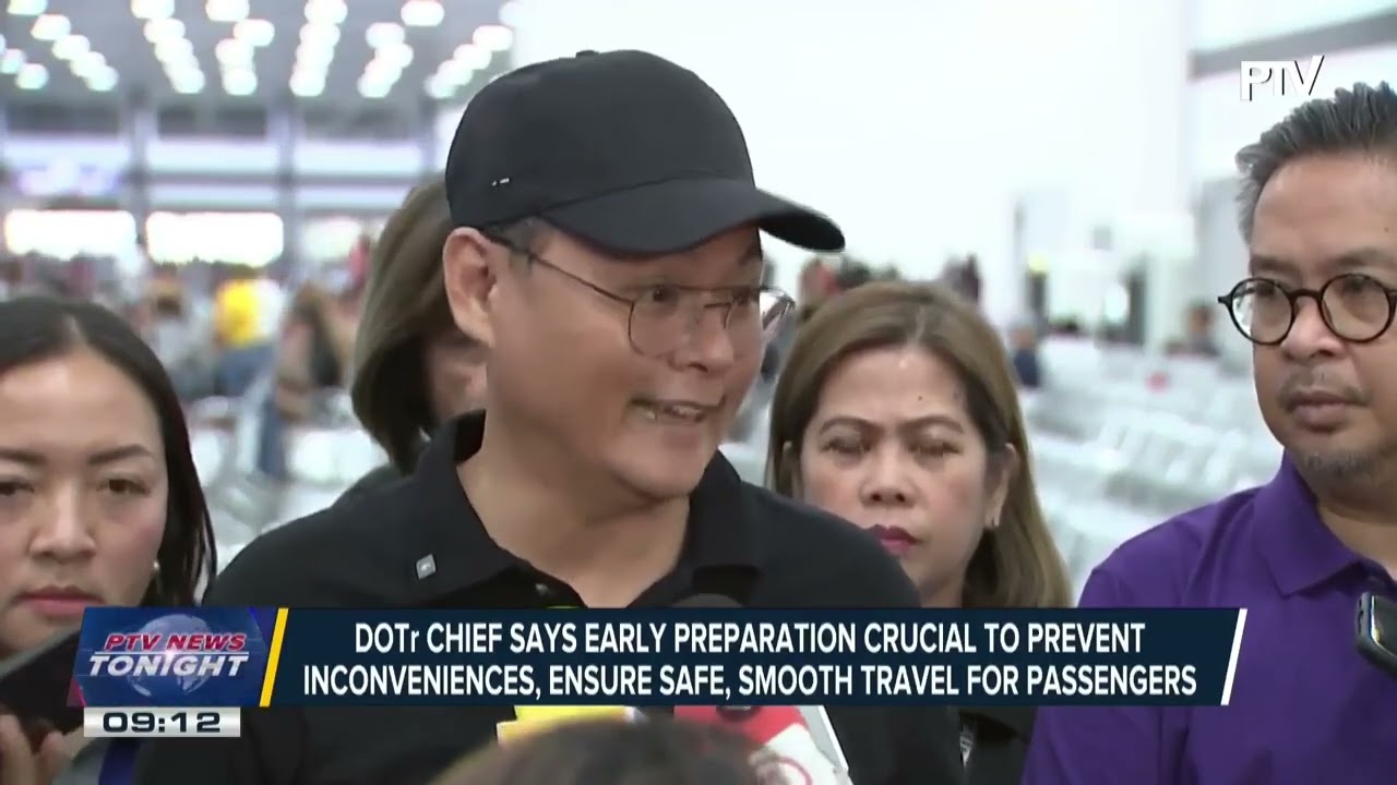 DOTr, PPA chiefs inspect Batangas Port passenger terminal