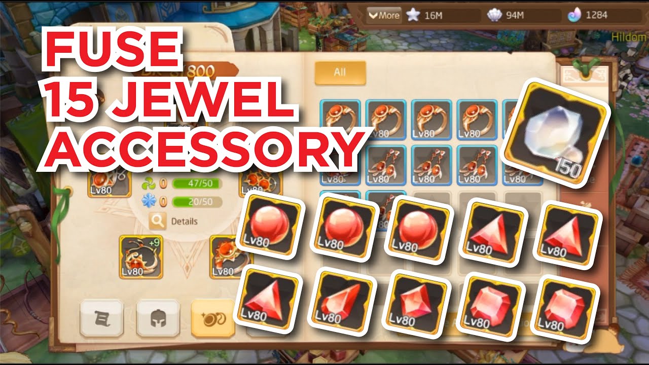Looking 5 Fire Attribute, Fuse 15 Jewel | Laplace M / Tales Of Wind