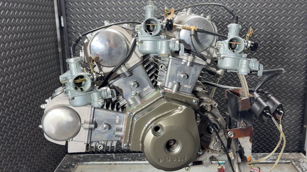 I successfully started a homemade W3 engine