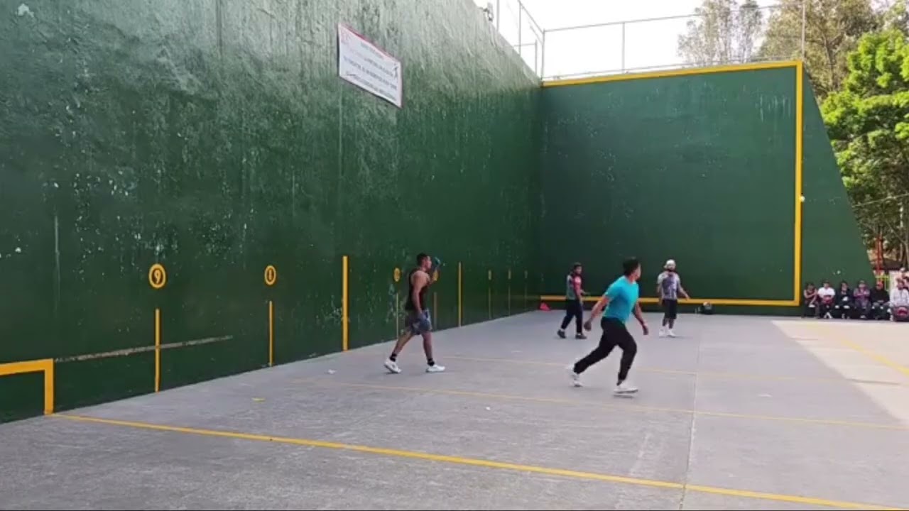Hunguita y Zurdo de San Lorenzo Vs Richy y Chicote Frontón Carmen Serdán