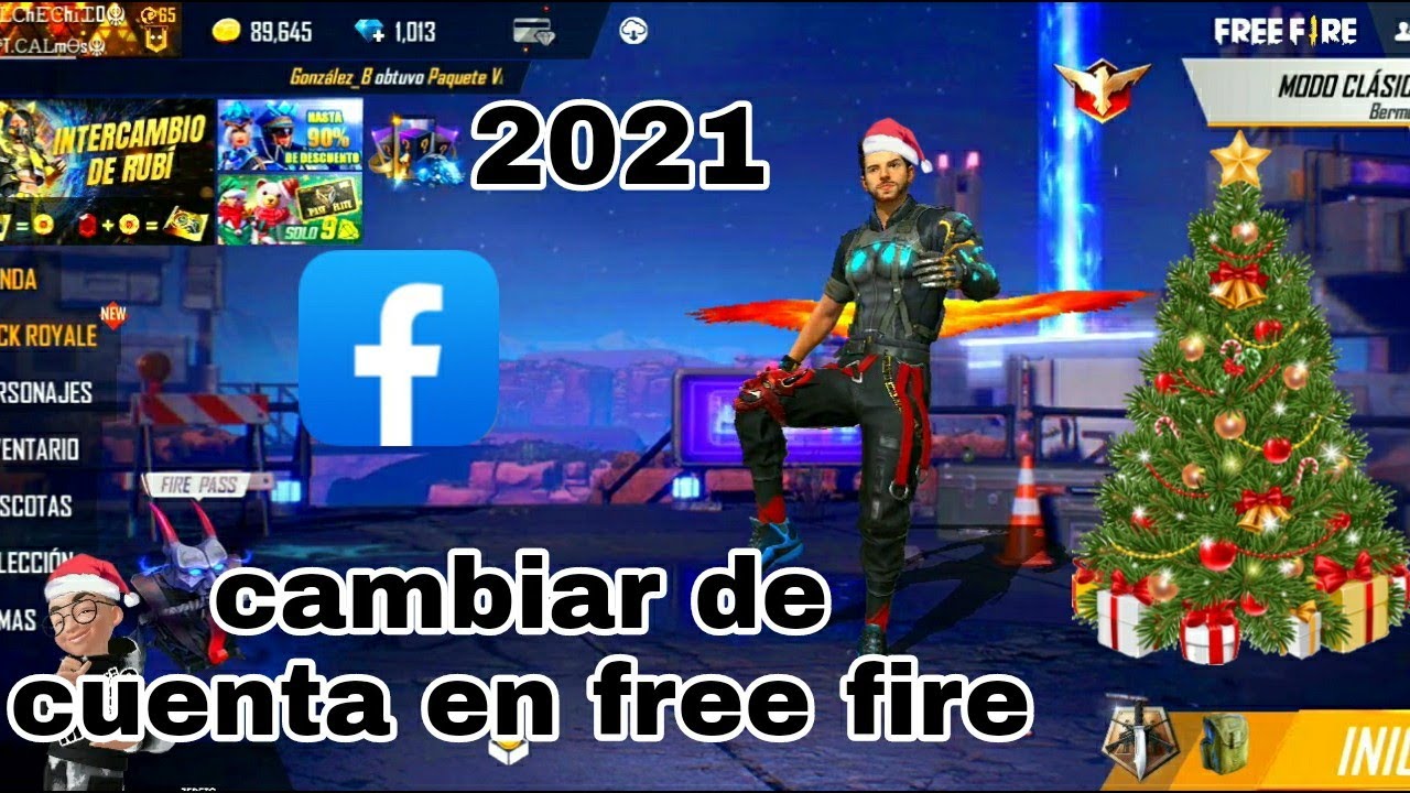 como cambiar mi cuenta de Facebook en free Fire
