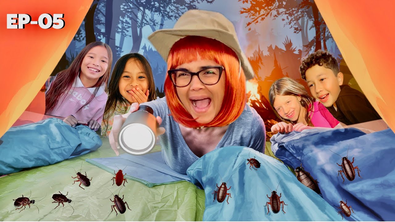 TROLLAMOS A VELMA NO ACAMPAMENTO DE FERIAS! Ela Chorou🏕️🪳😂EP-05