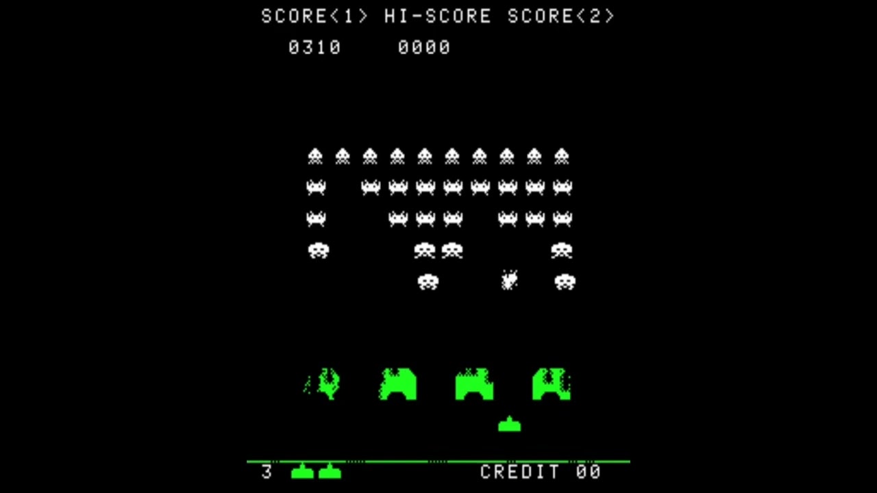 Space invader type beat