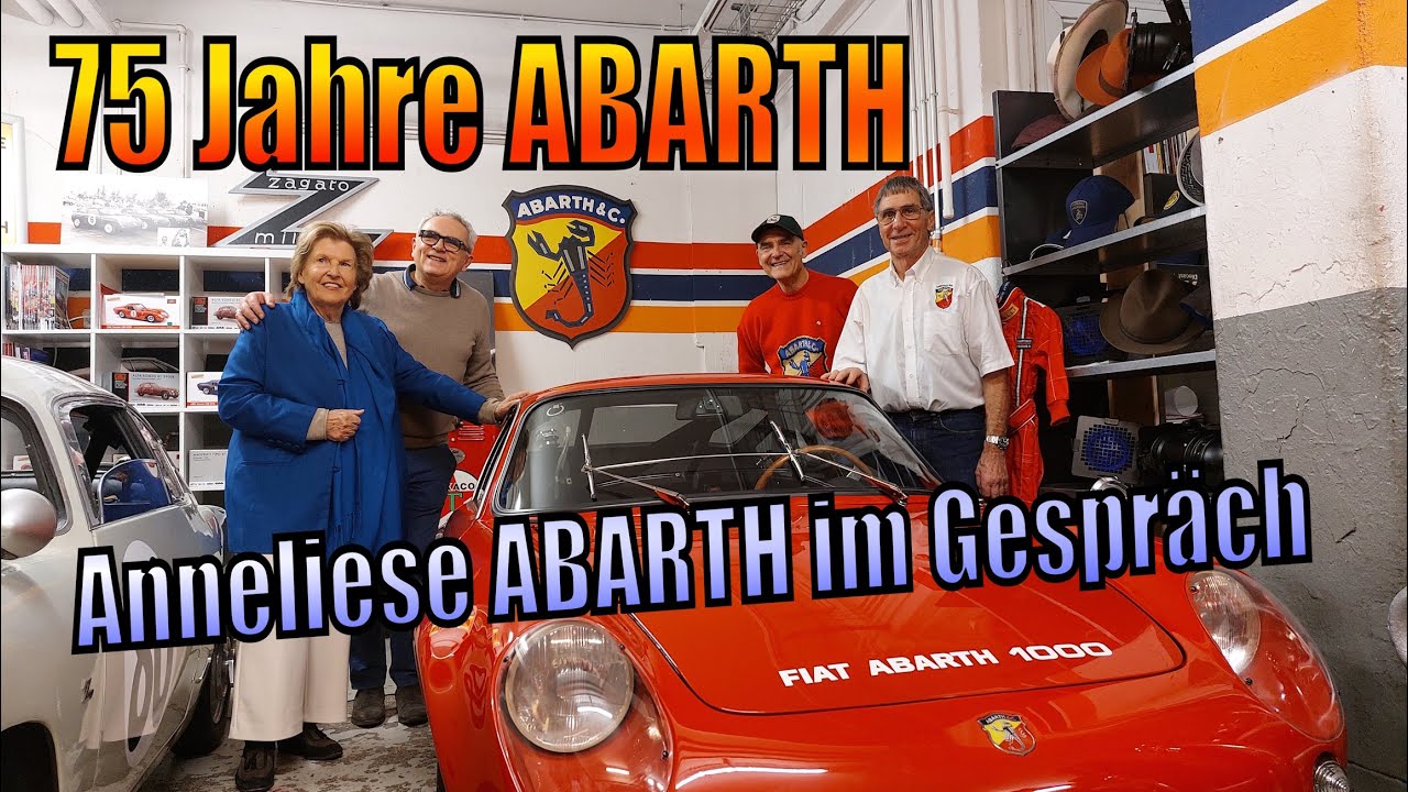➡️ 75 Jahre Abarth, Annelise Abarth im Gespr&auml;ch