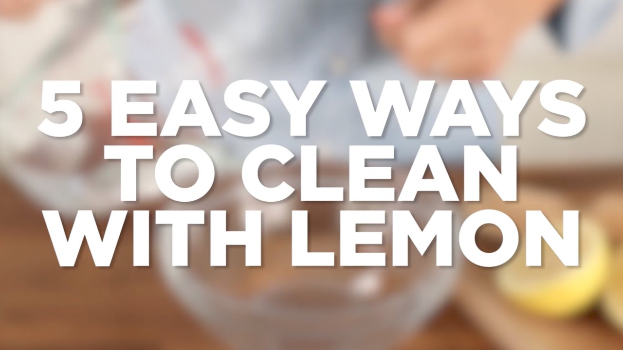 How to Clean a Microwave with Lemon, and More Lemon Cleaning Tricks