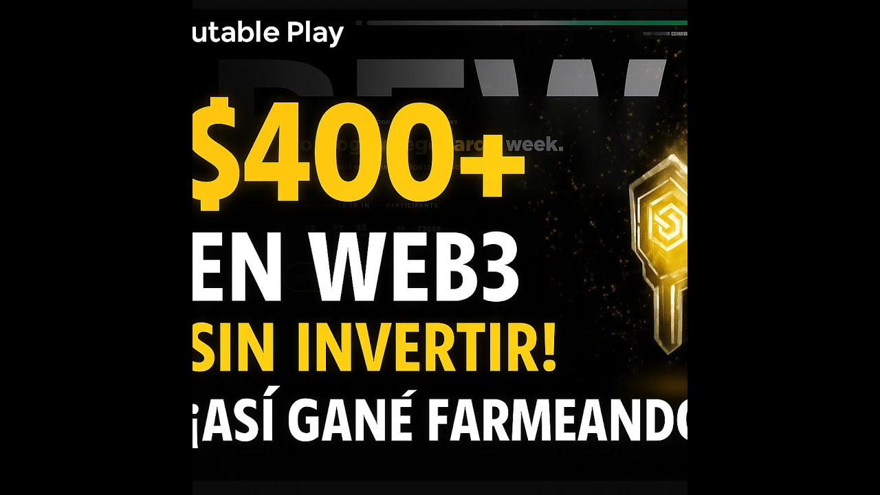 Gané +400 USD en Immutable ¡SIN INVERTIR! | +Misiones  Guild of Guardians 🧙‍♂️💰