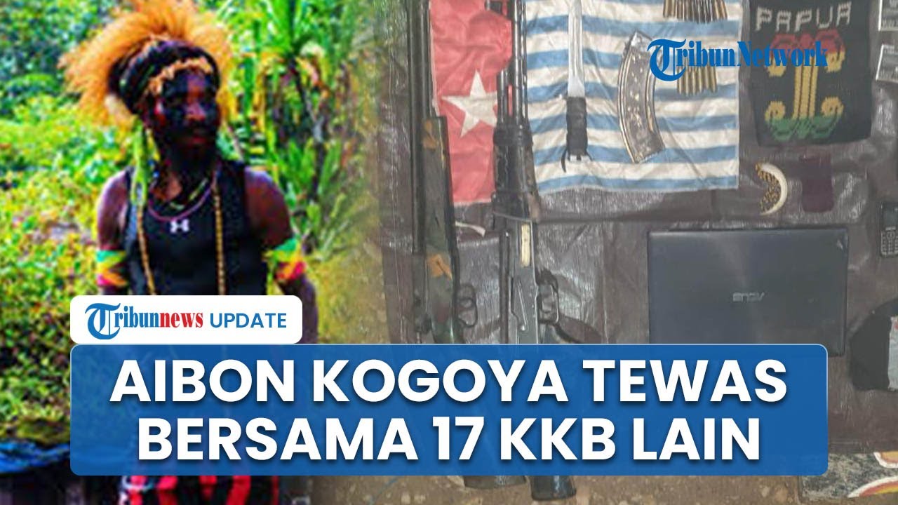 Pimpinan KKB Aibon Kogoya Dikabarkan Tewas Bersama 17 Anggotanya di Intan Jaya, Dikenal Paling Sadis