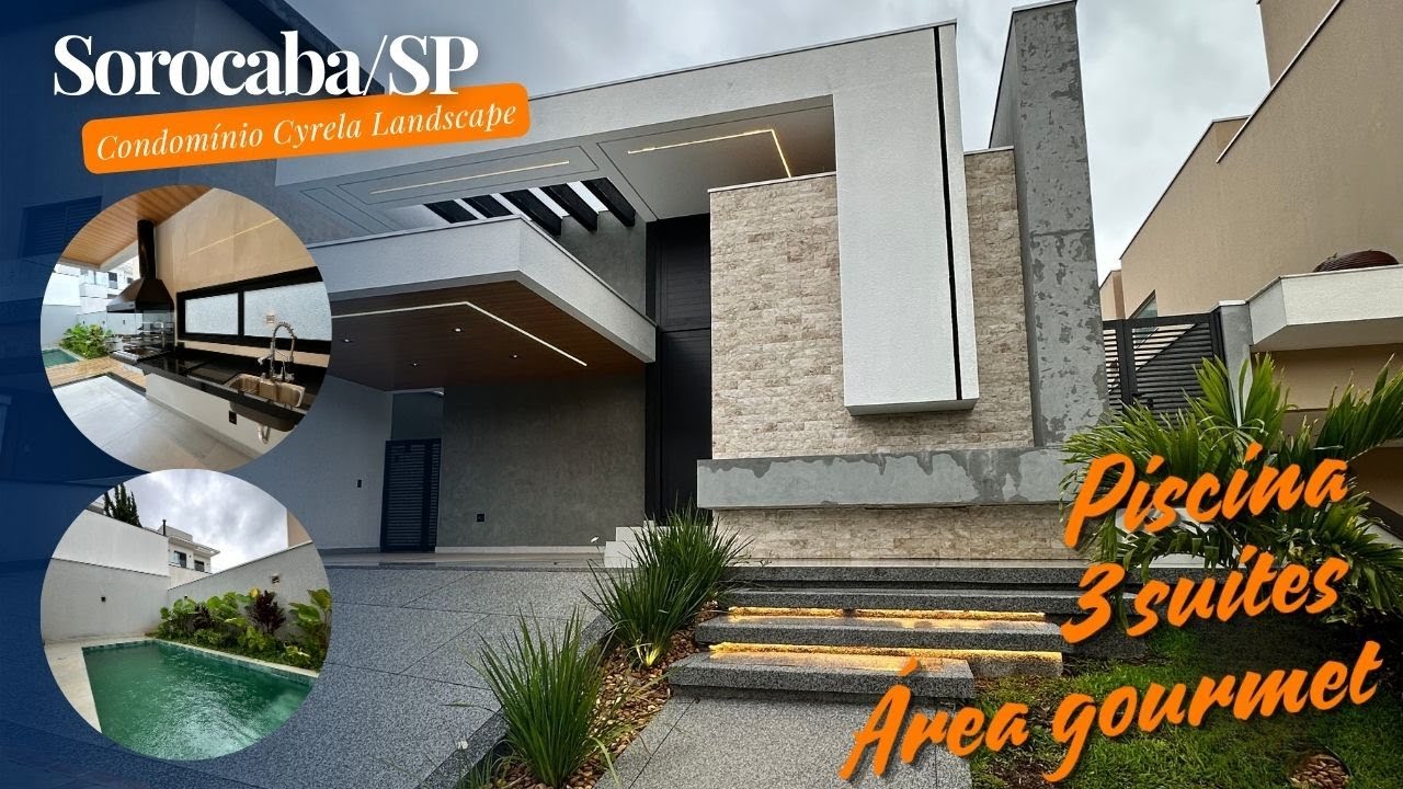 Como uma casa pode ser perfeita? Sorocaba/SP- Condomínio Cyrela Landscape