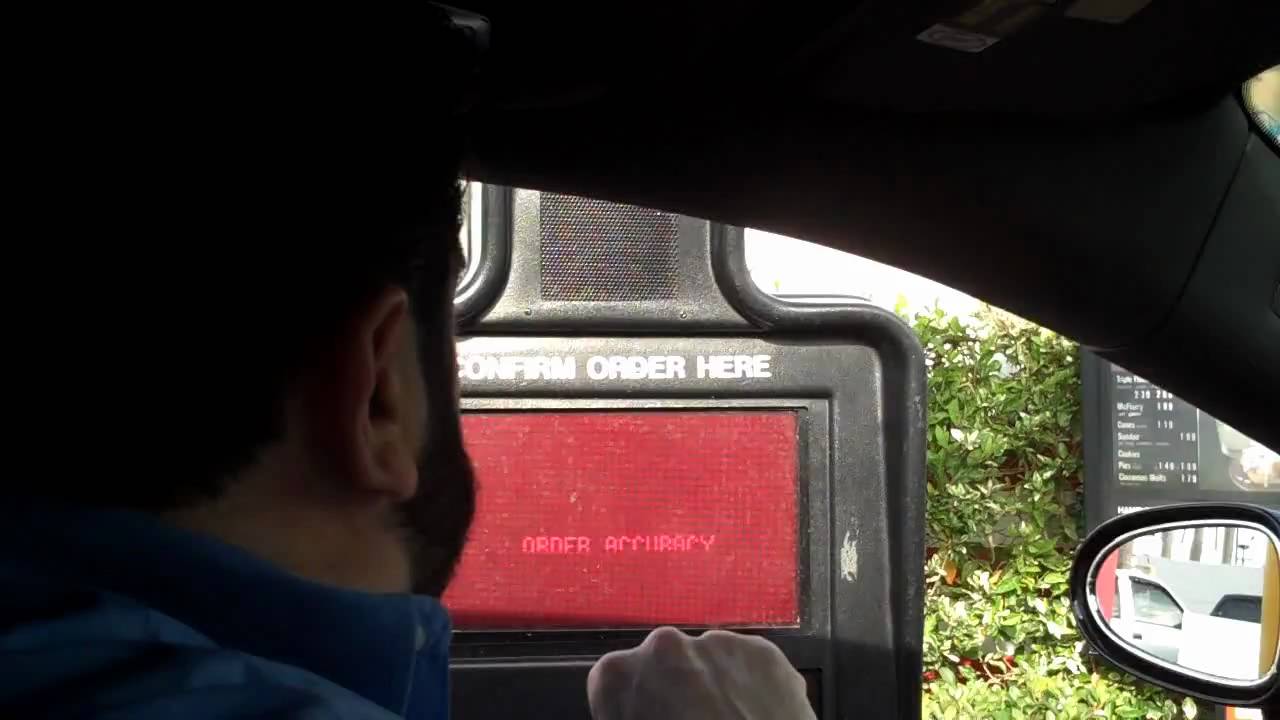 Billy Mays Orders Food From A McDonald's Drive Thru