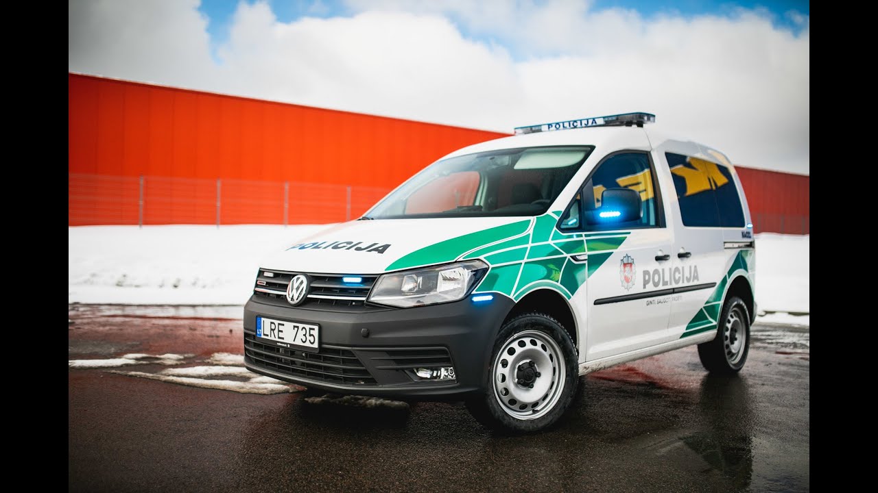 Volkswagen Caddy greitojo reagavimo Policijos automobilis TukadaTech Series E12